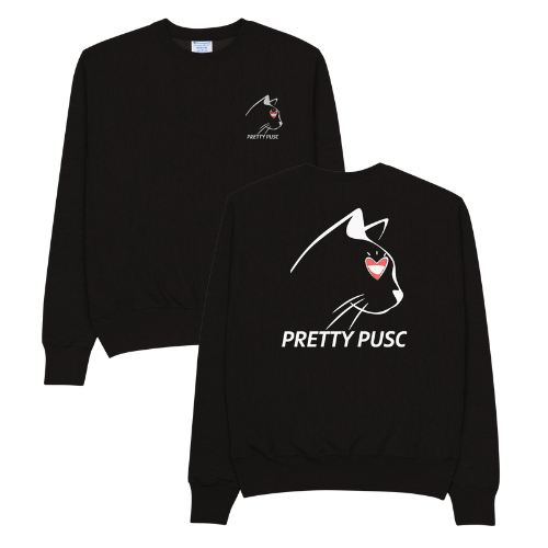 PrettyPusc x Champion Front N Back Sweatshirt